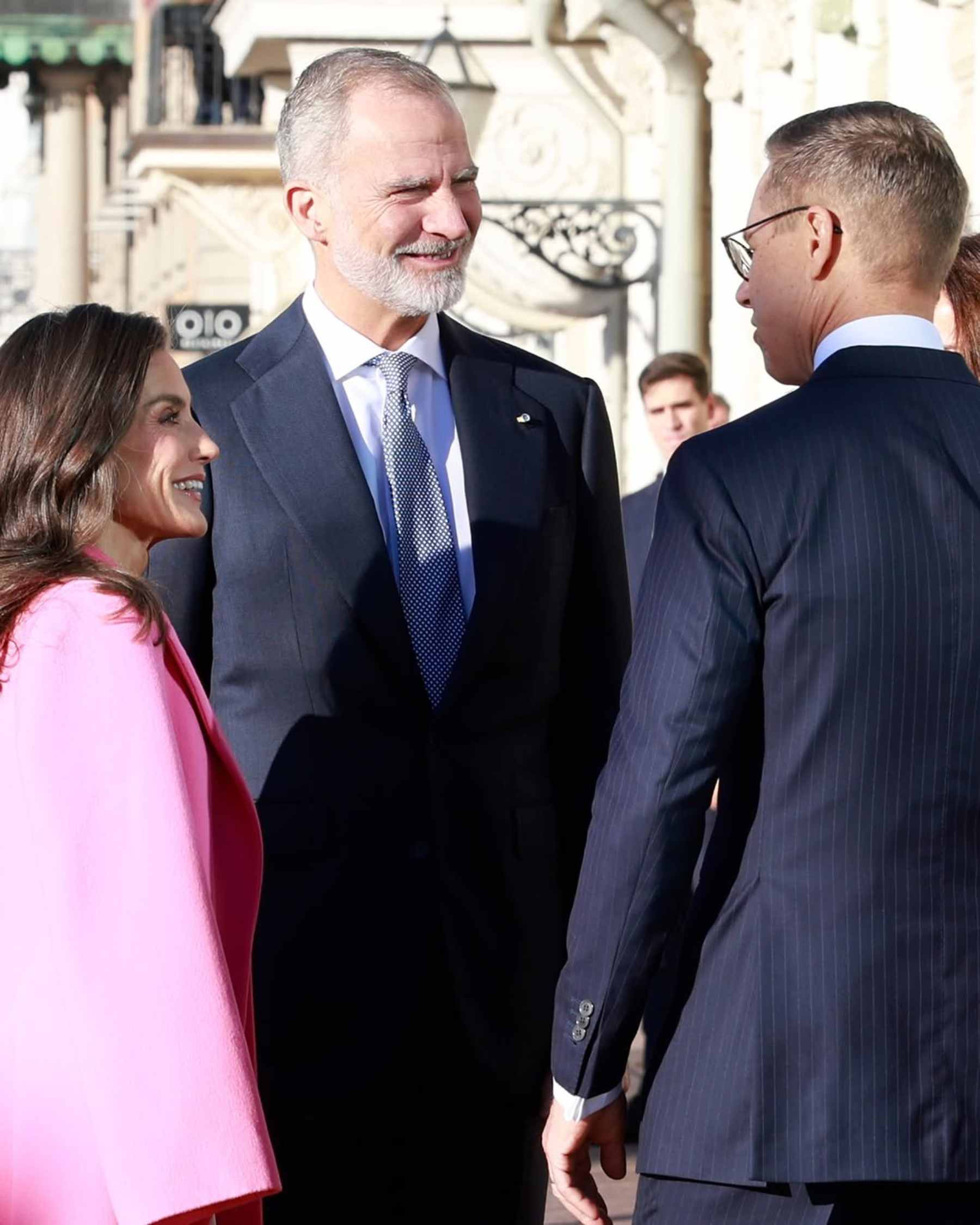 Los Reyes Felipe y Letizia en Finlandia. (Foto: Casa Real)