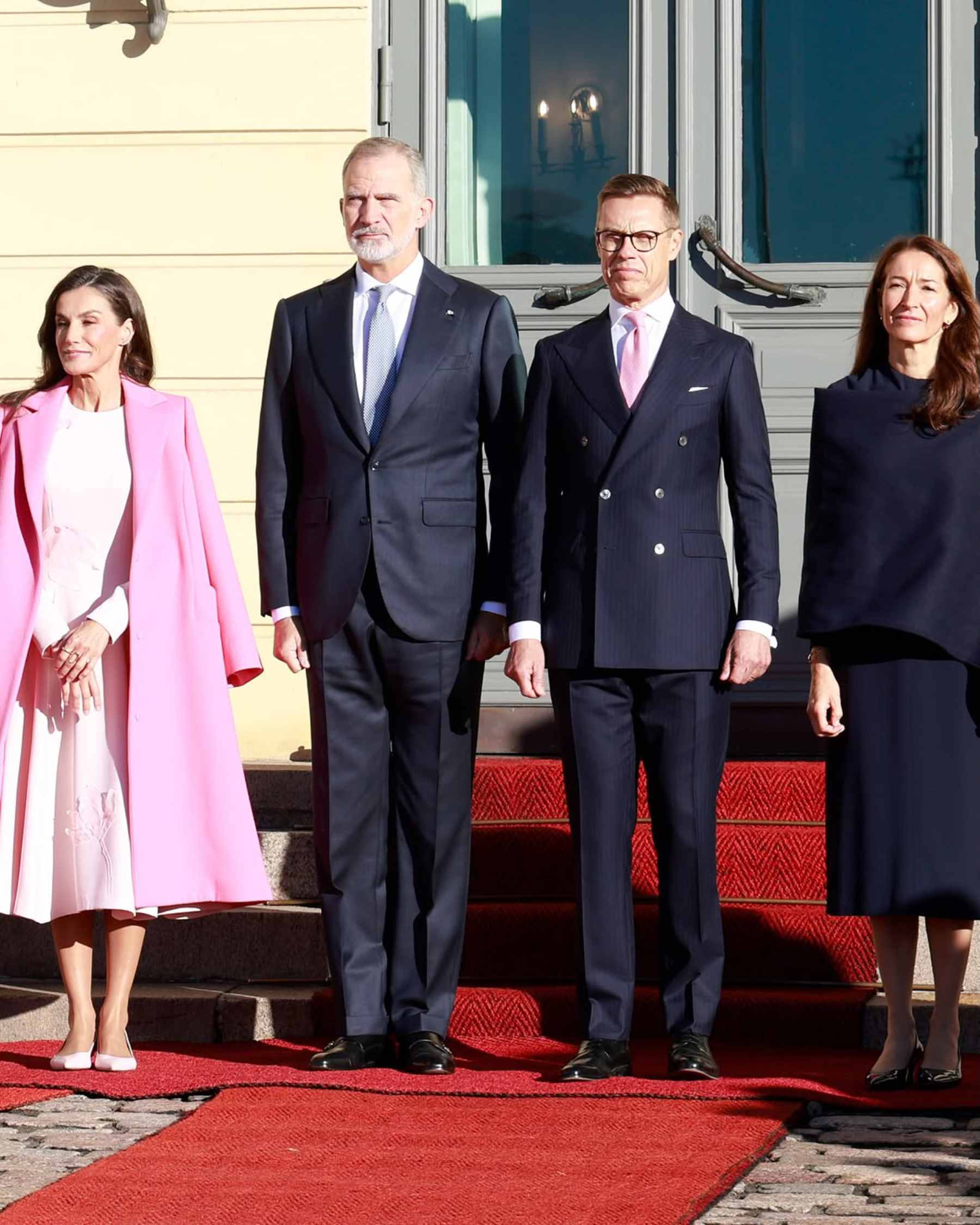 Los Reyes Felipe y Letizia en Finlandia. (Foto: Casa Real)