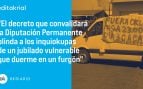 Sus inquiokupas, a cuerpo de rey; Ricardo, malviviendo en una furgoneta