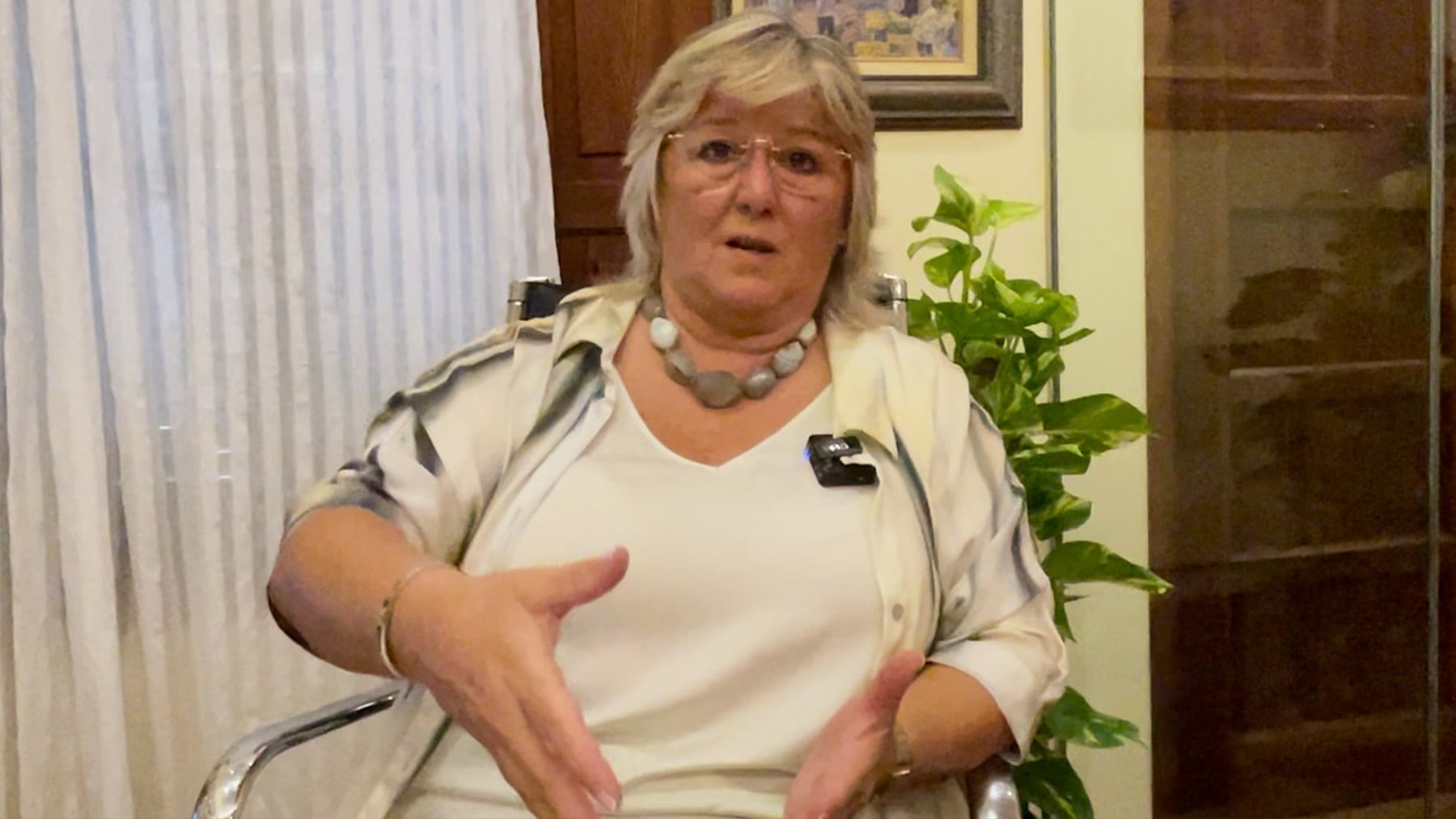 Pilar Rosselló: «Sant Jeroni aspira a tener una función social o educativa y a recuperar el culto en su iglesia»