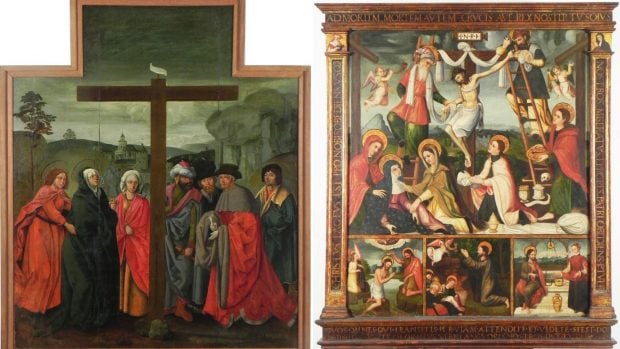 Santa Creu (siglo XV) y El Davallament (siglo XVI)