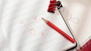 tareas calendario papel