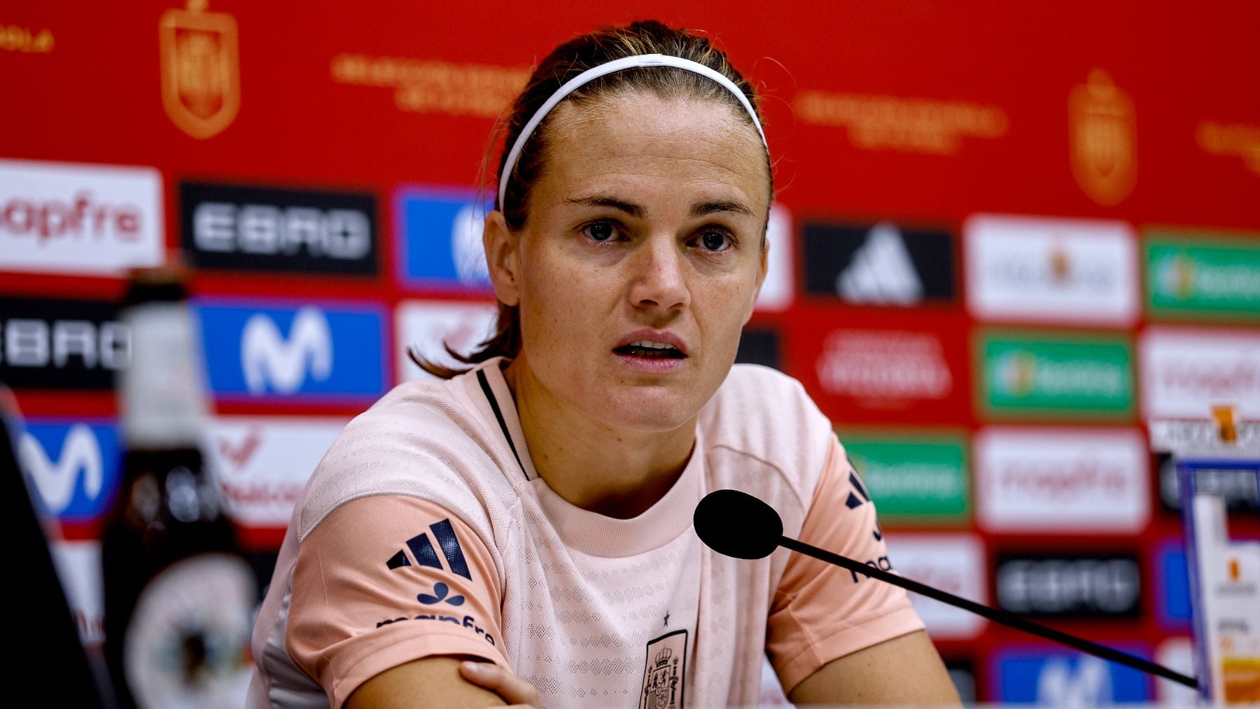 Irene Paredes, antes de viajar a Estados Unidos: Nos lo tomamos como si el Mundial empezara aquí