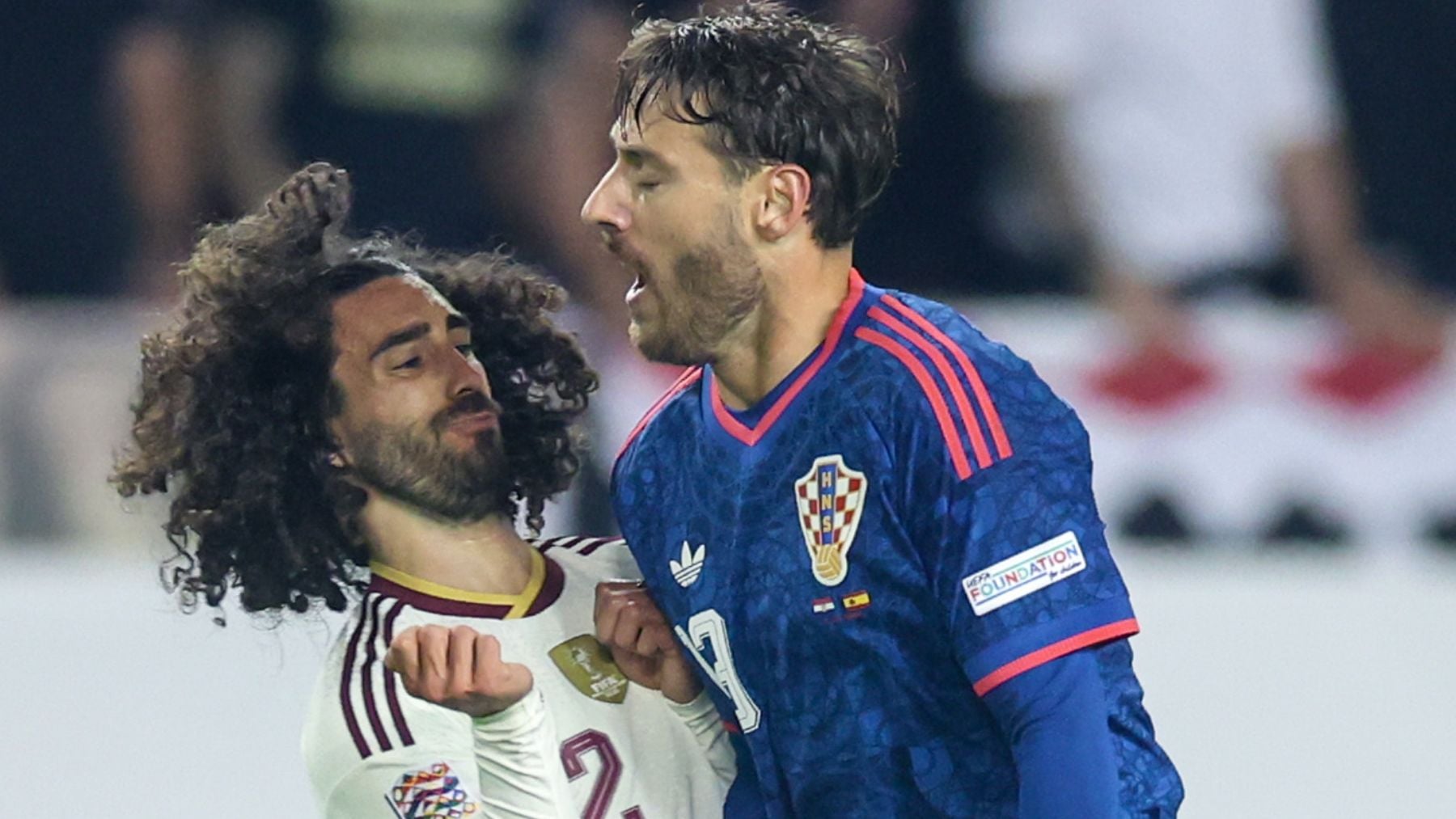 Cucurella: Este partido nos ha servido como toque de atención para no salir relajados