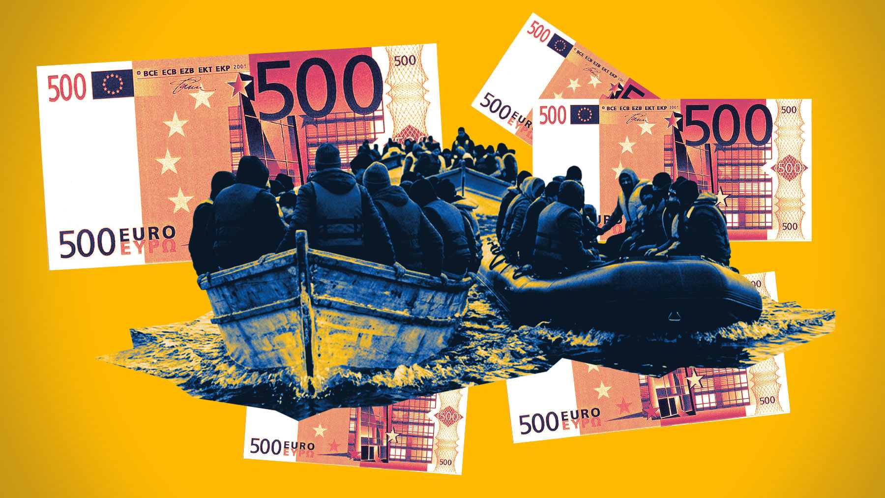Los invasores pagan hasta 8.000 euros para cruzar en una lancha desde Ceuta a la Península