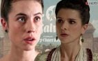 Montaje de imágenes de Merces y Victoria, personajes de 'Valle Salvaje' (Foto: RTVE).