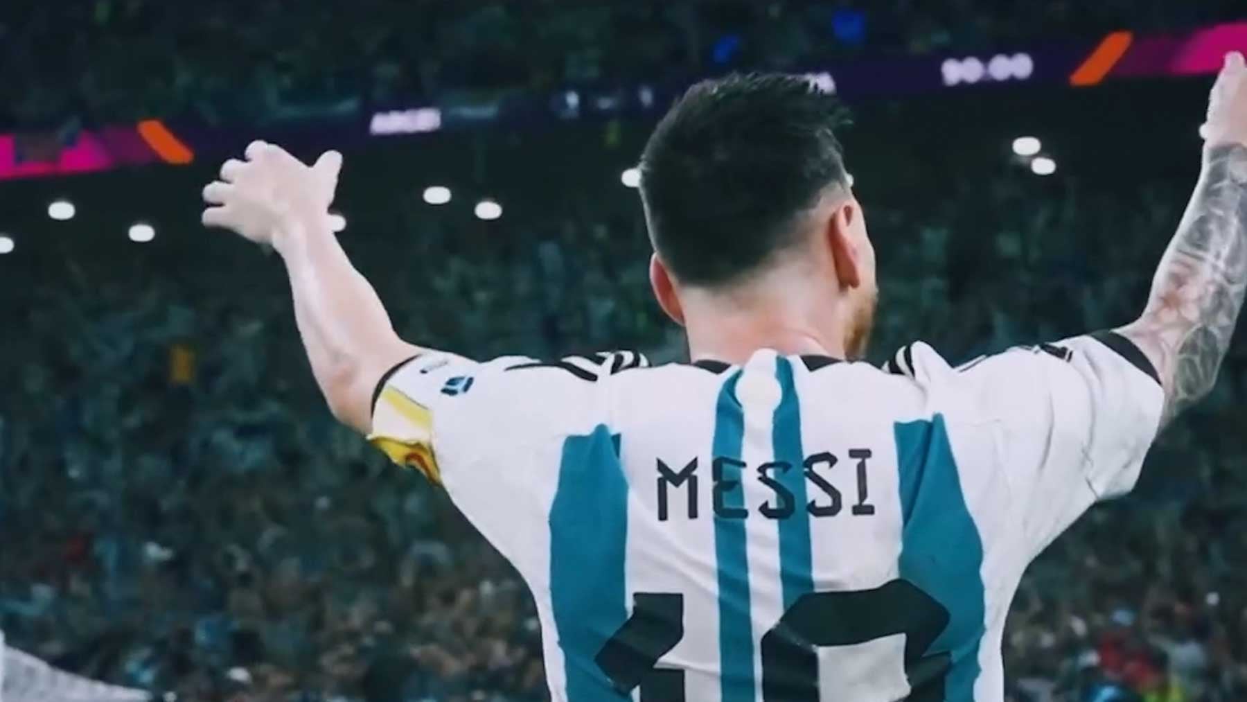 El emotivo vídeo de la selección argentina para despedir a Leo Messi: Tu legado será eterno, capitán