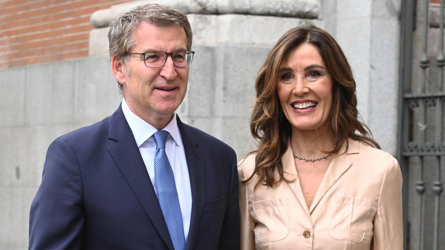 Alberto Núñez-Feijóo y Eva Cárdenas. (Foto: Europa Press)