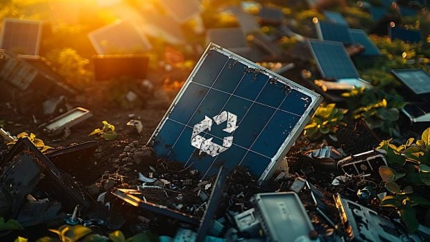 reciclaje paneles solares