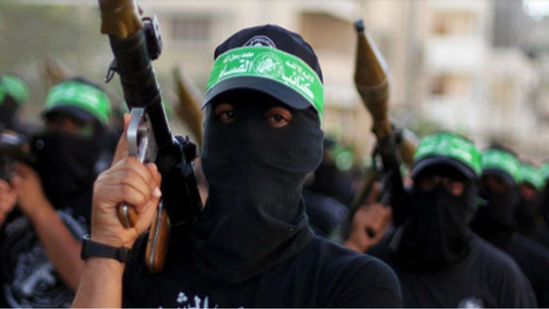 Terroristas de Hamás. (Ejército de Israel)