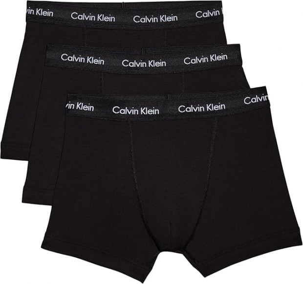 Los bóxers Calvin Klein Low Rise Trunk 3PK caen un 22% y se quedan por menos de 24 euros