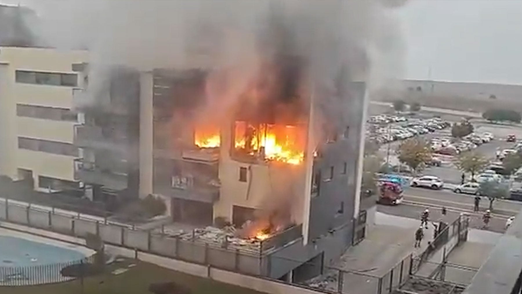 Una explosión en una vivienda de Valdemoro provoca importantes daños materiales y la muerte de tres perros