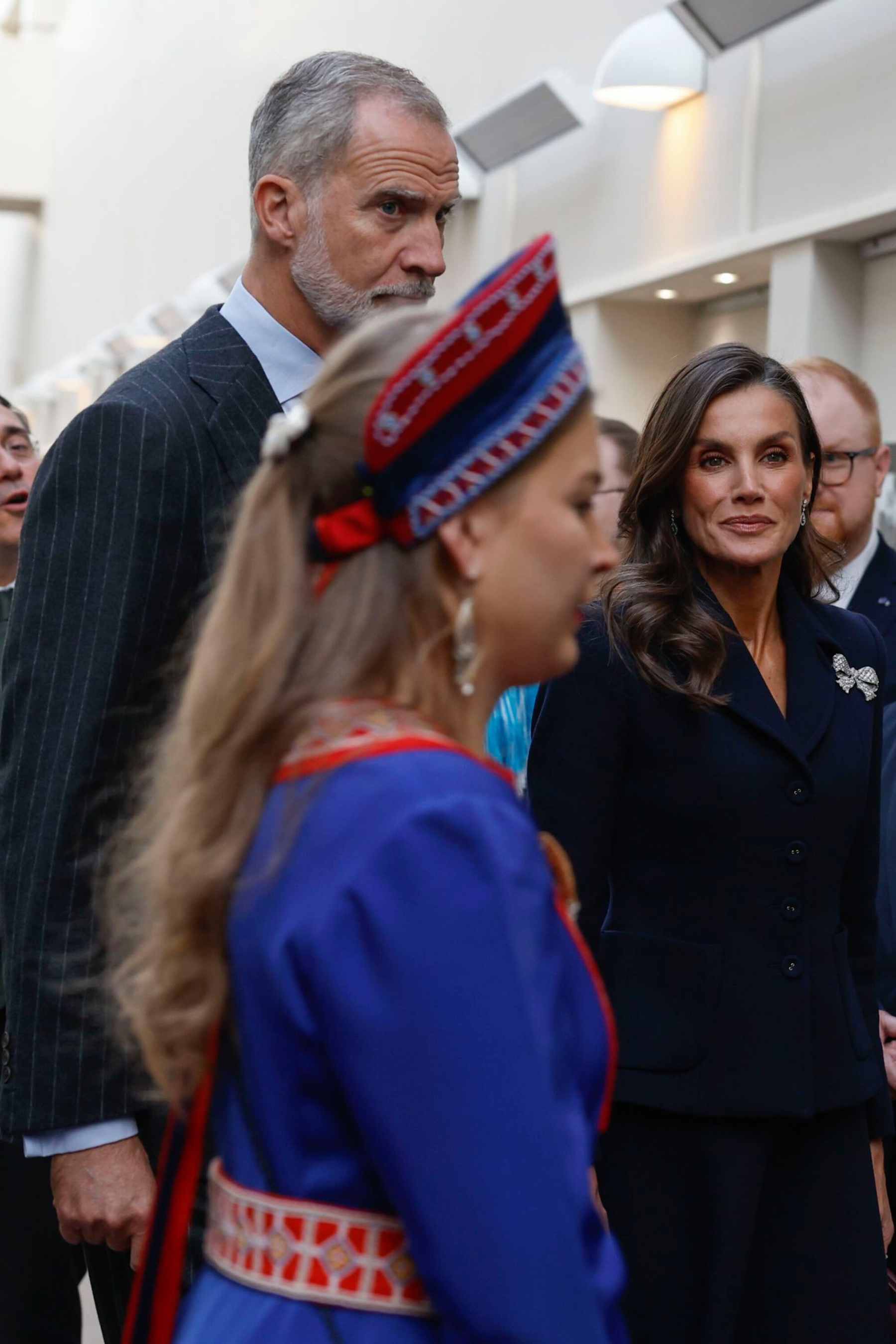 Los Reyes Felipe y Letizia en su viaje de Estado en Finlandia. (Foto: EFE)