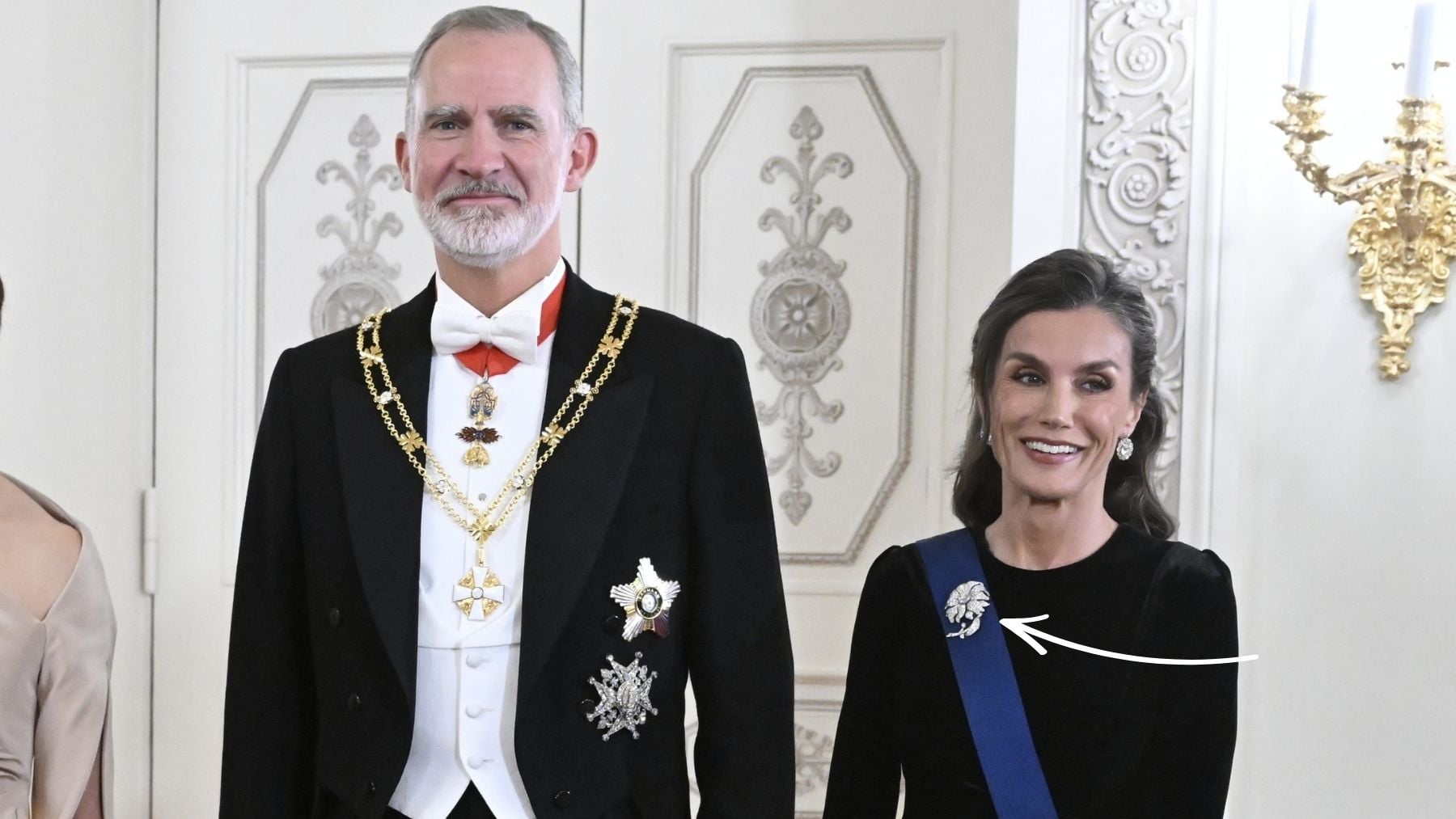 Los Reyes de España en la cena de Gala de Finlandia. (Foto: EP)