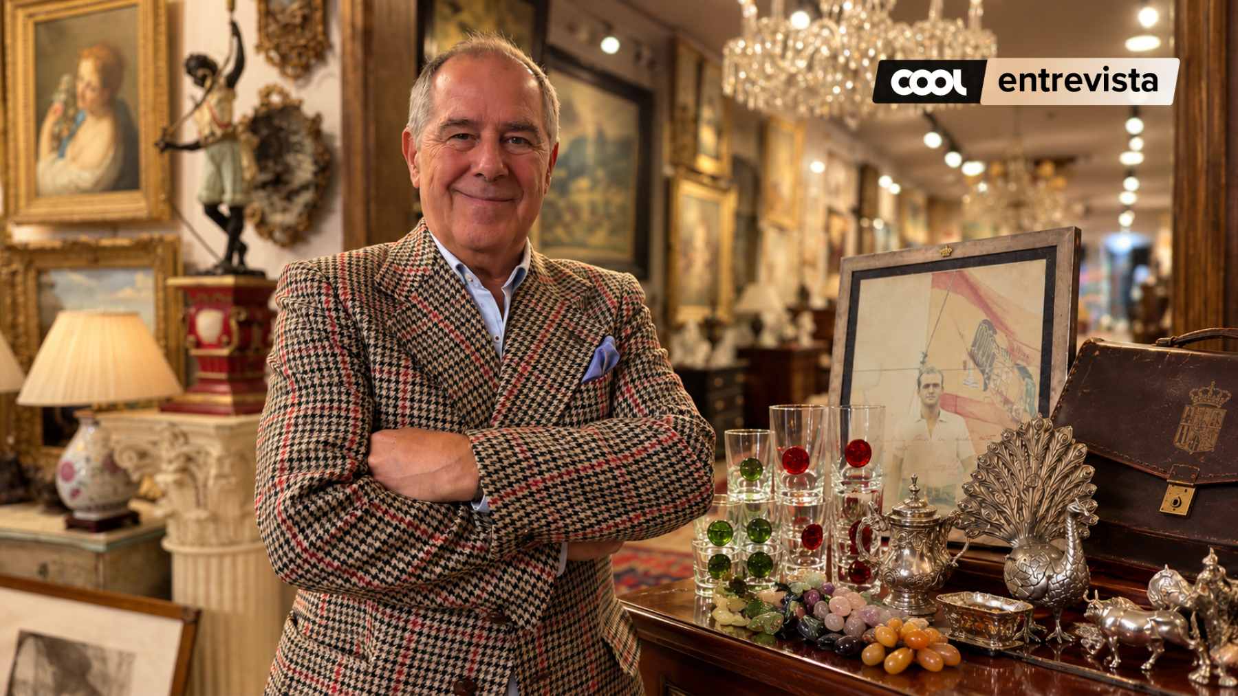 José Miguel Carrillo de Albornoz en  Magna Art Auctions. (Foto: COOL)