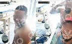 Imagen del vídeo del presunto asesino en prisión.