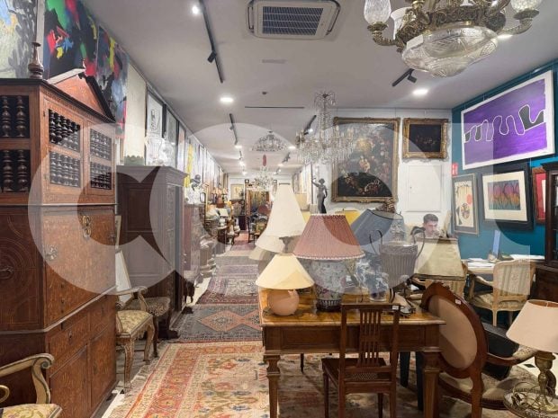 La colecci&oacute;n privada de la familia Franco en el pazo. (Foto: 
