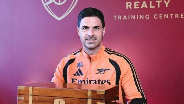Hivatalos: Mikel Arteta 2030-ig hosszabbított az Arsenalnál