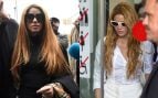 Shakira en su primer y último cara a cara con Piqué. (Fotos: Europa Press)