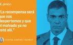 Cuando despertábamos, Pedro Sánchez todavía estaba allí.