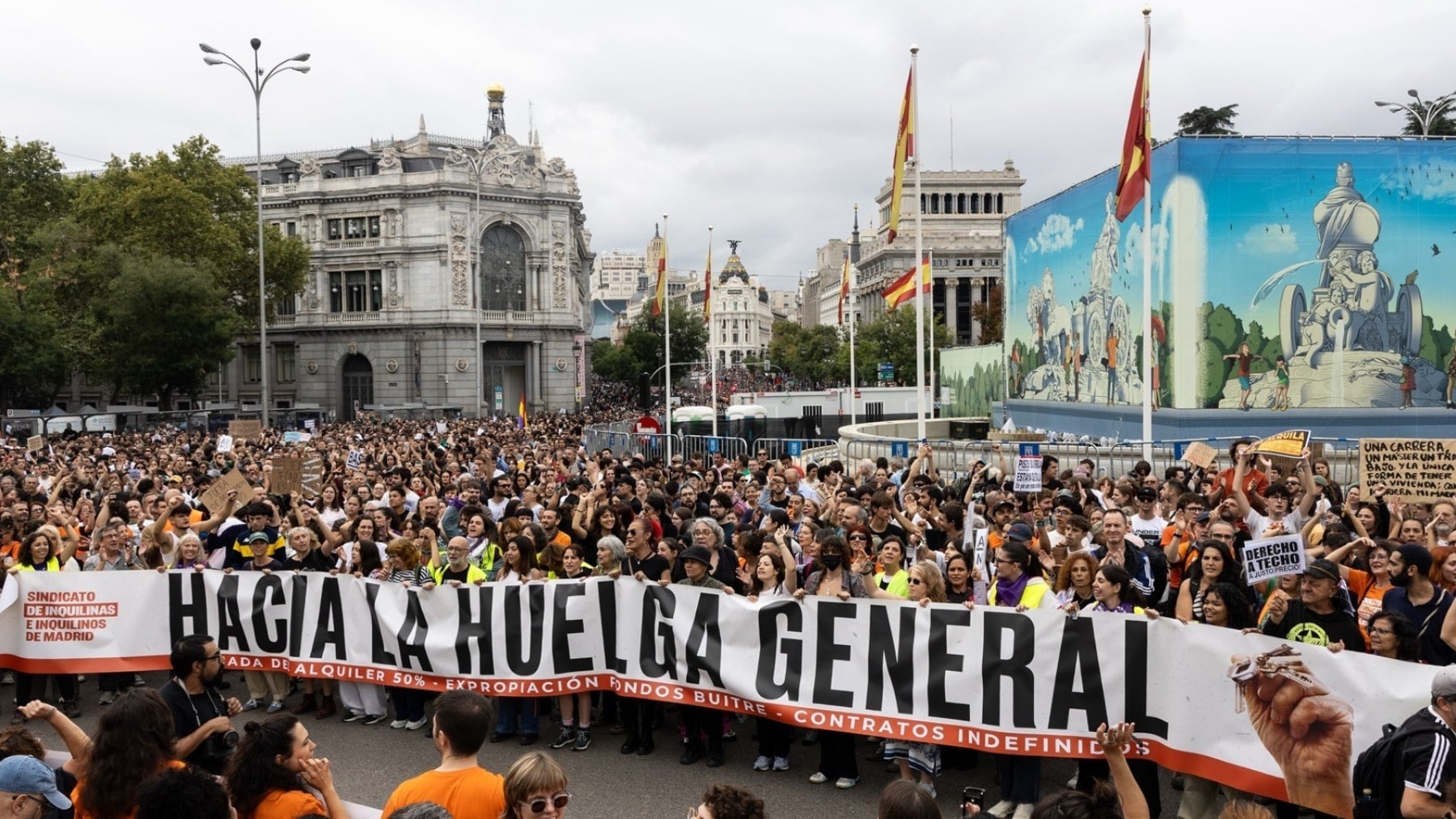 CCOO y UGT convocan la huelga general contra el PP y Vox el 11 de noviembre, dos días antes de que arranque la campaña