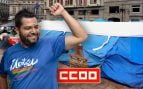 El negocio del acampado izquierdista Rubén Rosón: CCOO ofrece un 15% de rebaja para su empresa de alojamientos turísticos
