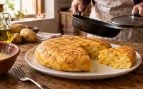 Tortilla de patatas, patatas, comida, receta