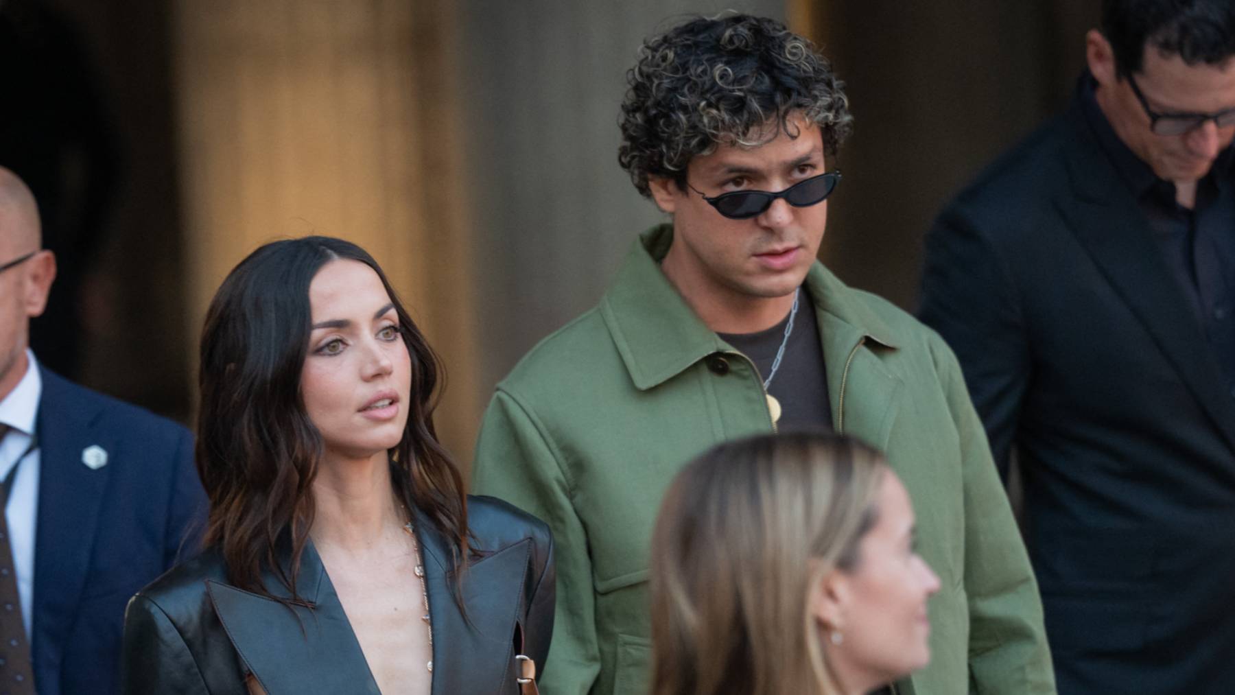 Ana de Armas y Beto Montenegro en París. (Foto: Europa Press)