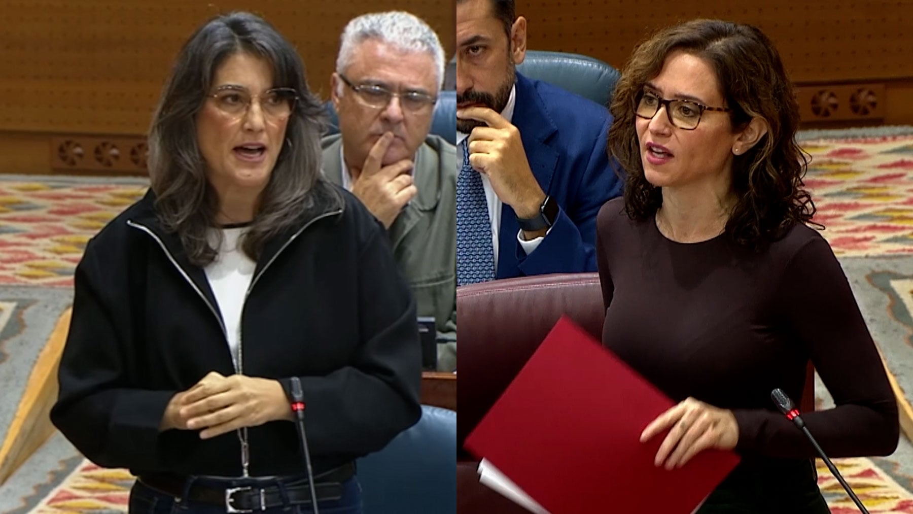 Más Madrid avisa que no habrá paz en las calles tras la muerte de Maricarmen y Ayuso replica: ¿Nos están amenazando físicamente?