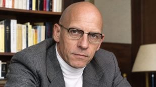 Michel Foucault. Imagen generada con IA.