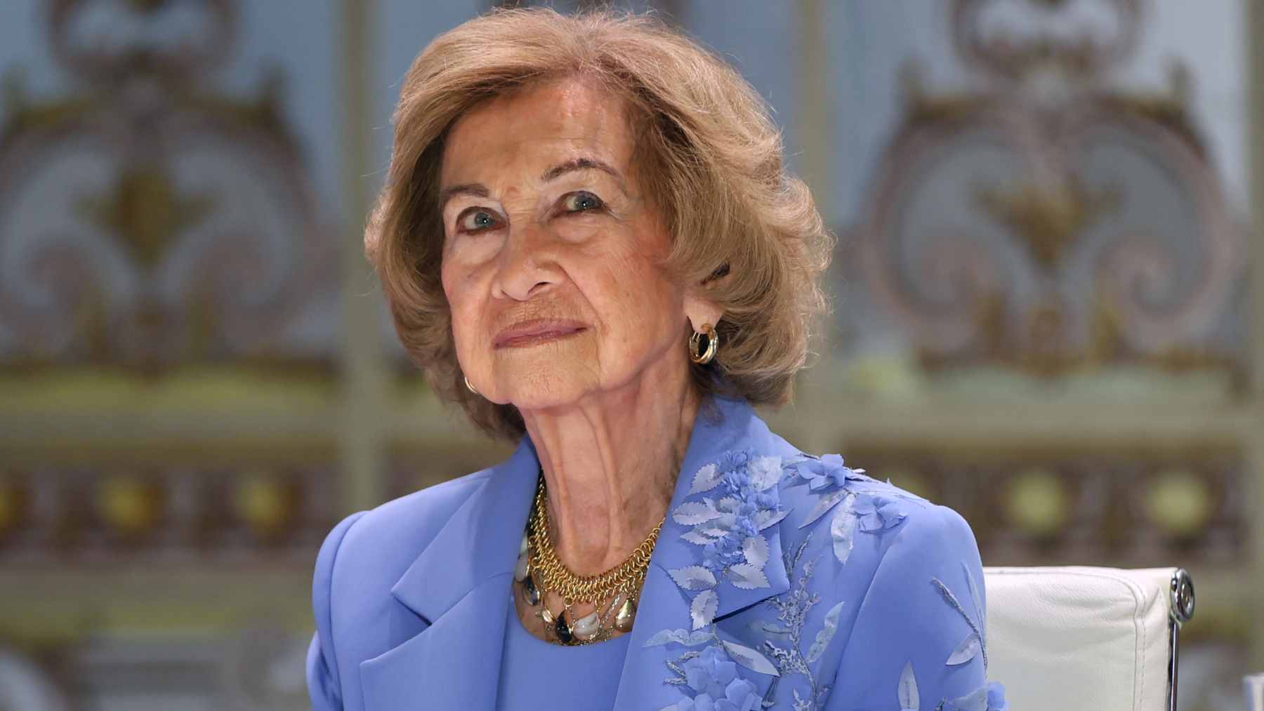 La Reina Sofía durante la entrega de unos premios. (Foto: Europa Press)