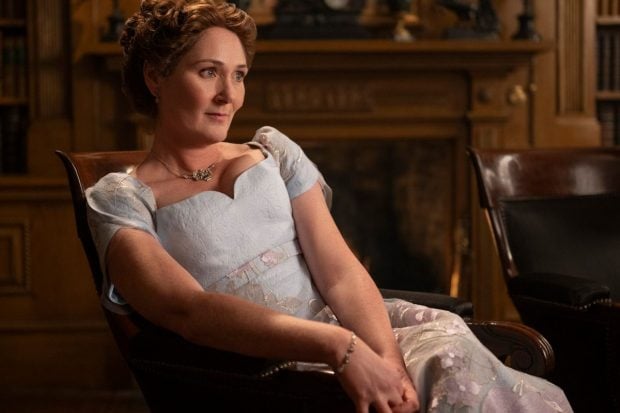 Violet en 'Bridgerton'. (Netflix)