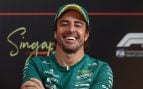 Fernando Alonso en el GP de Singapur