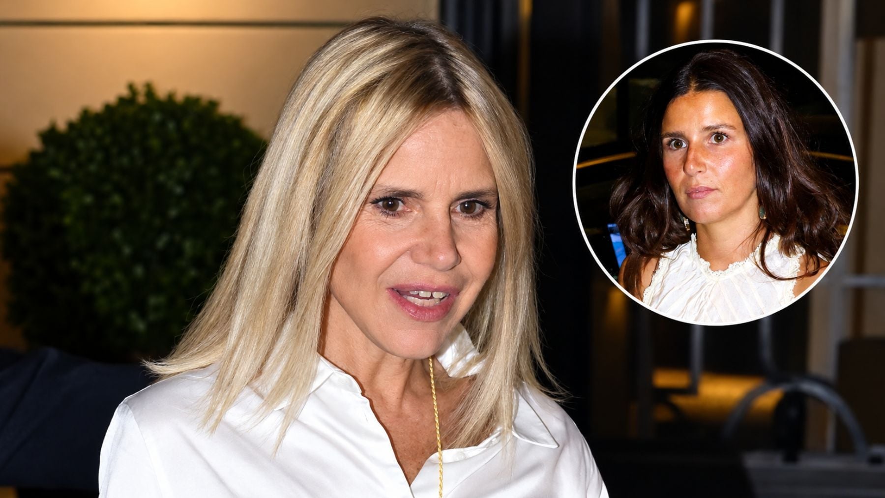 Eugenia Martínez de Irujo y Tana Rivera. (Fotos: Europa Press)