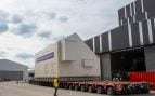 El último sector de la cámara de vacío del ITER llega a las instalaciones del proyecto en Saint-Paul-lez-Durance (Francia)