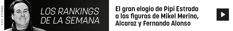 El gran elogio de Pipi Estrada a las figuras de Mikel Merino, Alcaraz y Fernando Alonso