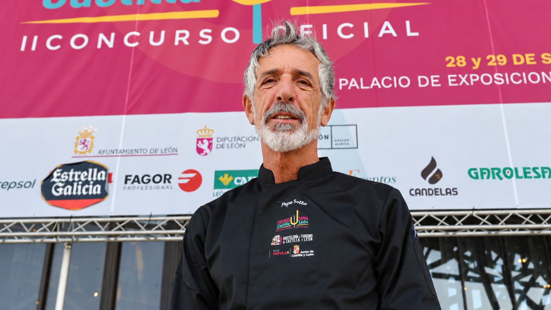 Portada Pepe Solla presidente del jurado Concurso Pinchos y Tapas Castilla y León. (Foto: Nacho Sandoval)