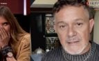 Sara Carbonero escucha el mensaje de Alejandro Sanz en 'La Mesa'. (Atresmedia)