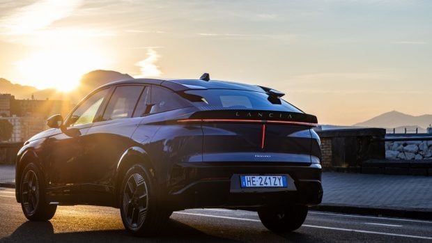 Parte trasera del Lancia Gamma