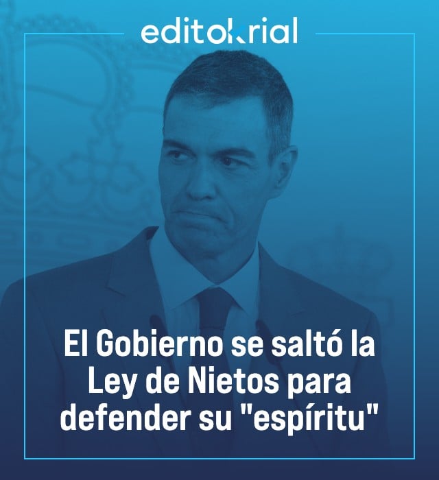 El Gobierno se saltó la Ley de Nietos para defender su espíritu