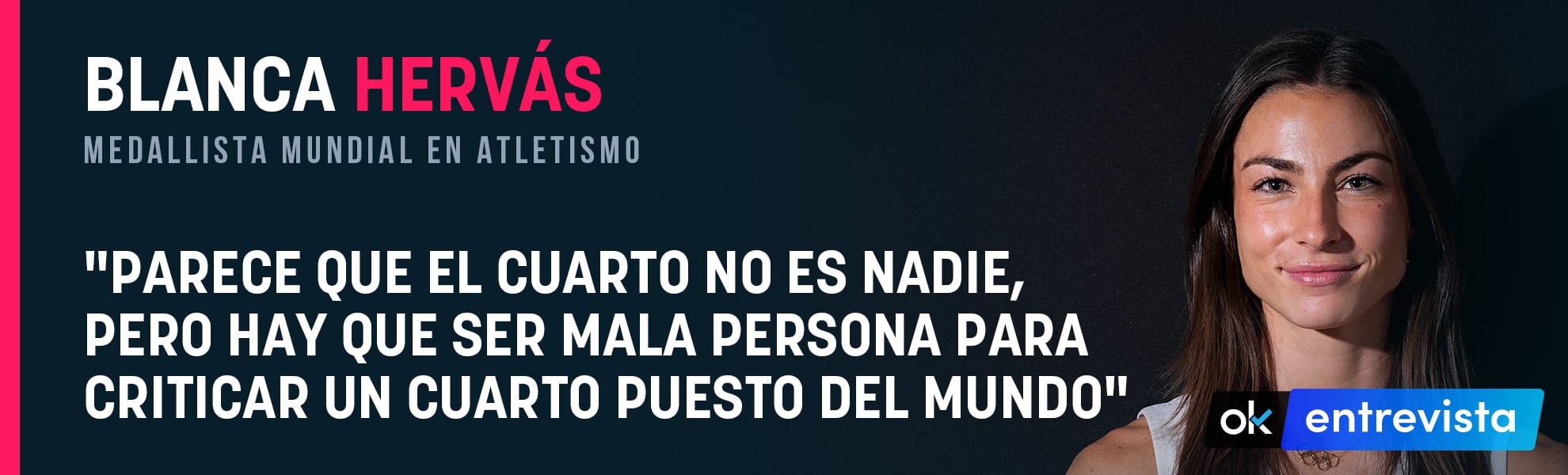 Blanca Hervás y el agridulce sabor del Europeo: Parece que el cuarto no es nadie, a veces se machaca al deportista