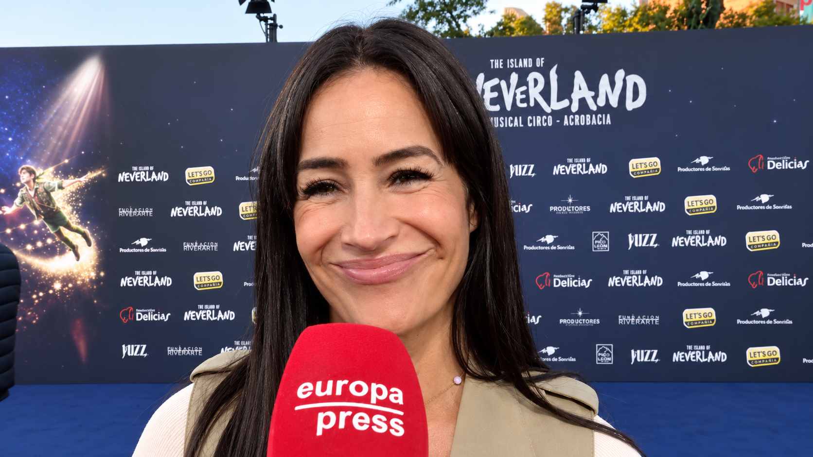Begoña Villacís en el estreno de ‘Neverland’. (Foto: Europa Press)