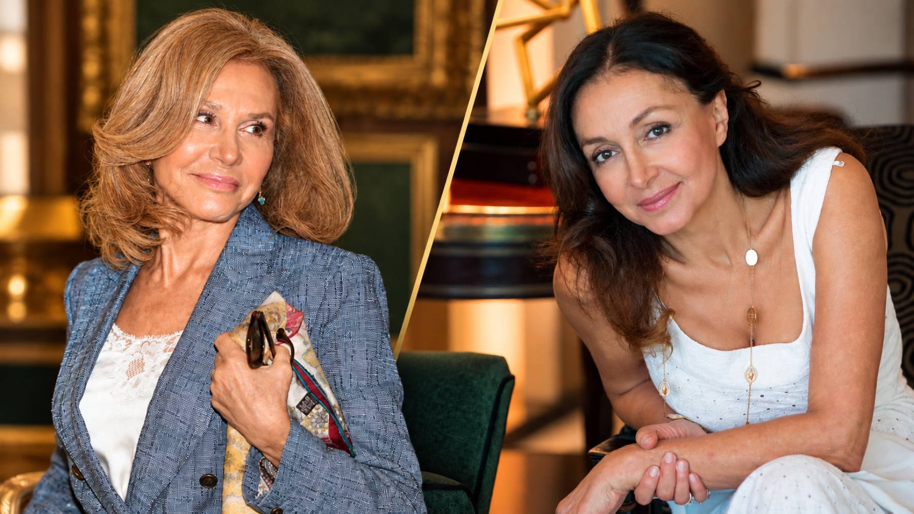Alicia y Esther Koplowitz. (Foto: Europa Press)