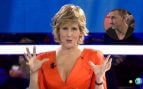 Mercedes Milá en 'Gran Hermano' junto a una imagen de Arístides (Fotos: Mediaset).