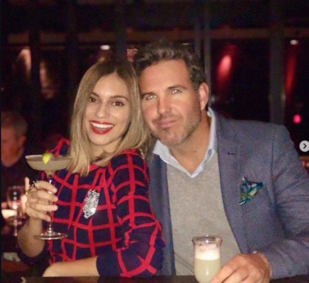 Norma Ruiz junto a su pareja Bosco en una imagen compartida en redes sociales (Instagram)
