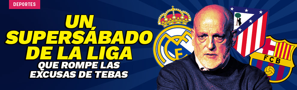 Un supersábado en la Liga que rompe las excusas de Tebas