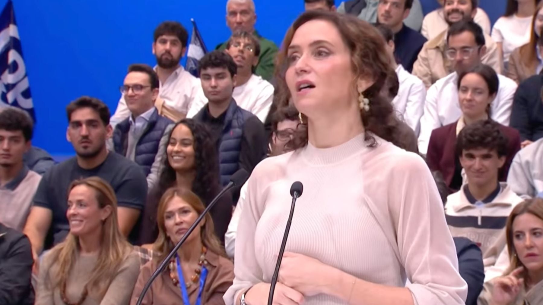 Isabel Díaz Ayuso, presidenta de la Comunidad de Madrid.