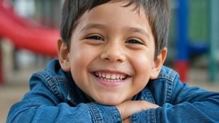 Niño feliz
