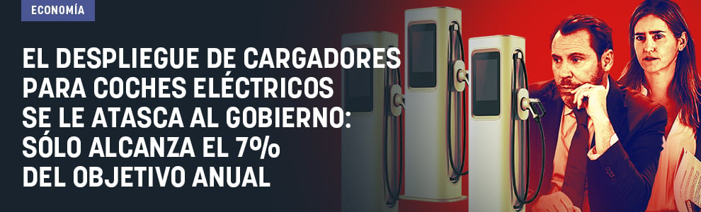 El despliegue de cargadores para coches eléctricos se le atasca al Gobierno: sólo alcanza el 7% del objetivo anual
