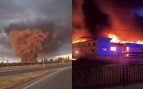 Incendio fábrica Córdoba